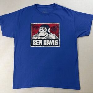 Ben Davis Blue Short Sleeve Cotton T Shirt Men’s Size L